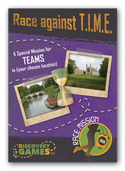 race mission clue hunt booklet cover