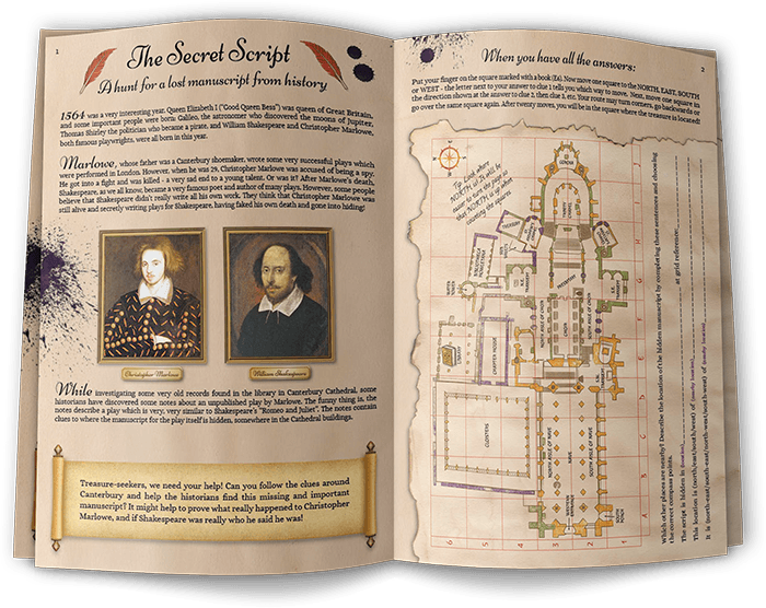 Treasure! The Secret Script